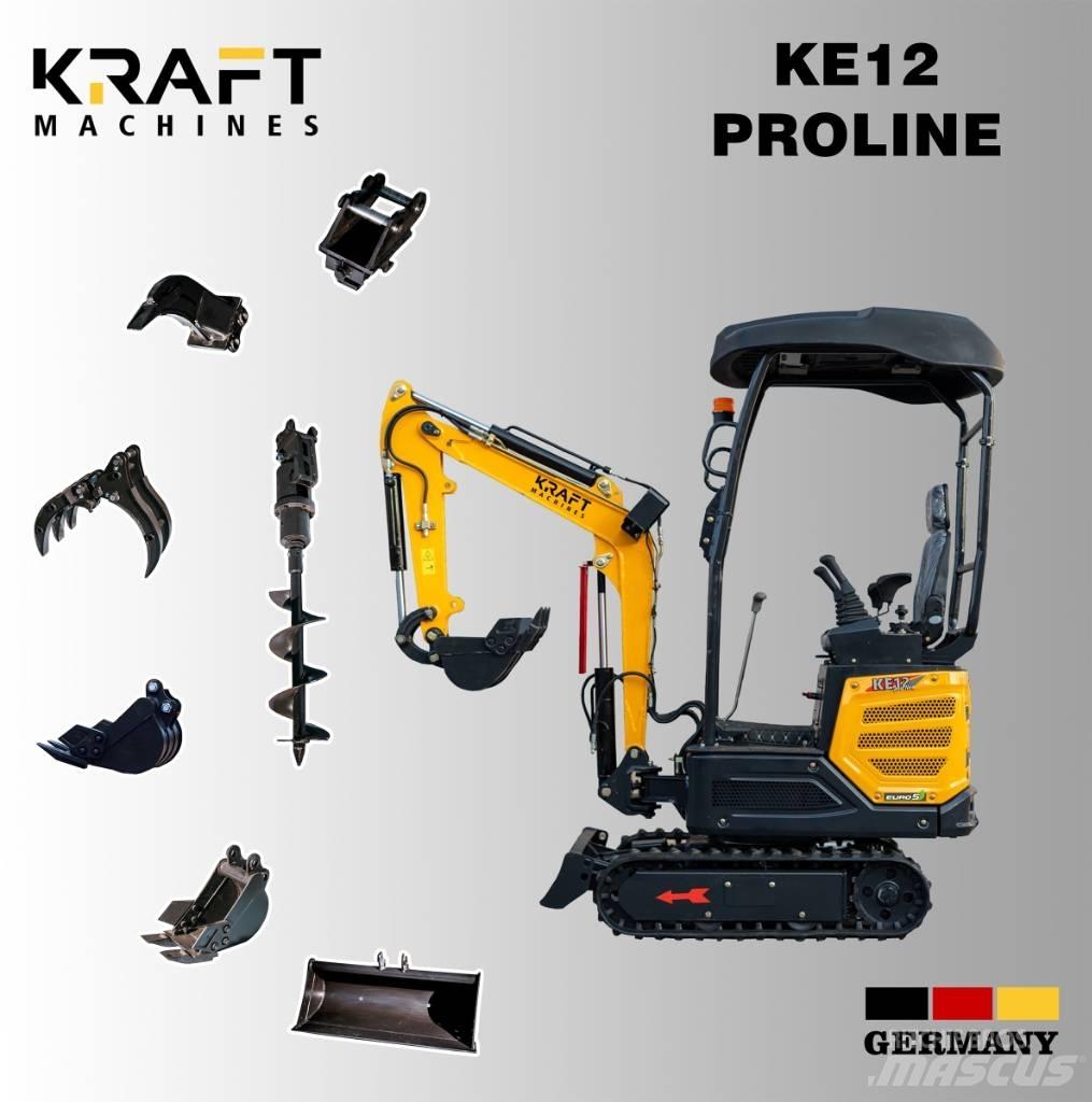 Kraft KE12Proline Mini excavators < 7t (Mini diggers)