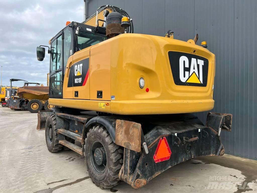 CAT M318F Wheeled excavators