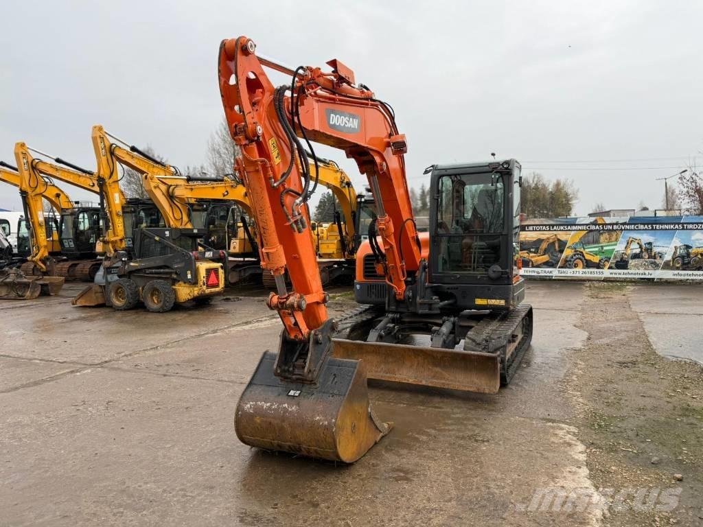 Doosan DX 85 R Midi excavators  7t - 12t