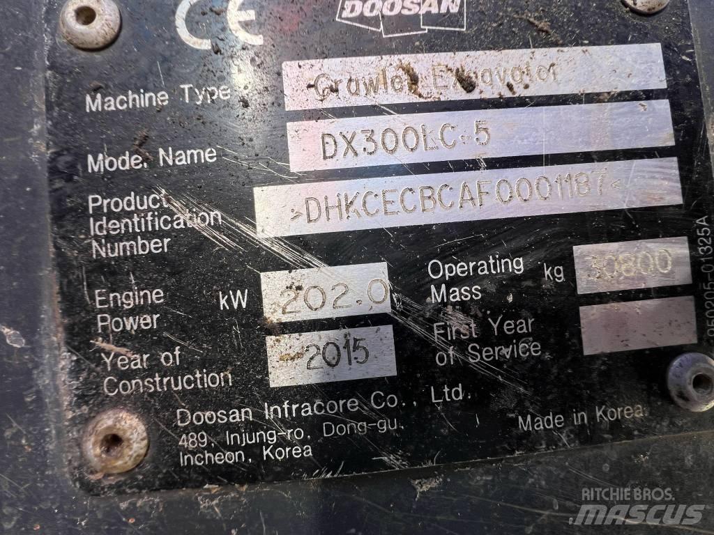 Doosan DX 300 LC-5 Crawler excavators