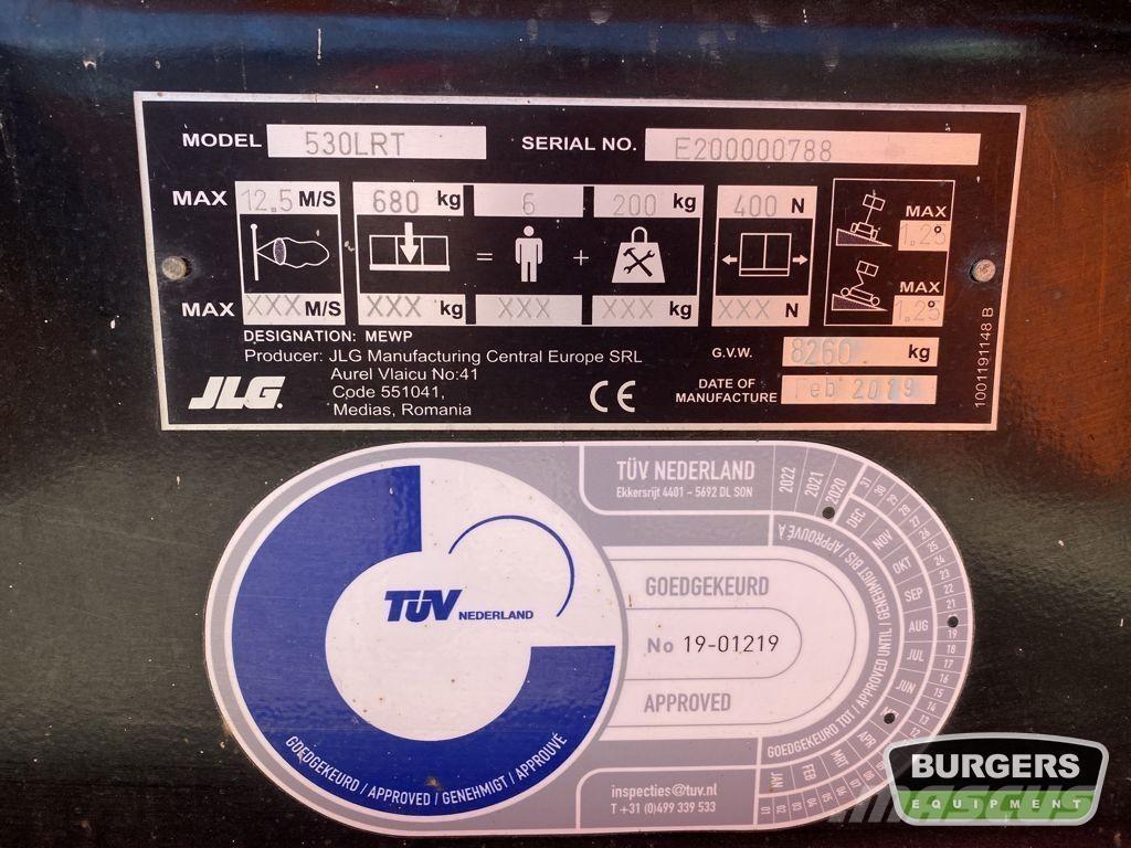 JLG 530LRT Scissor lifts