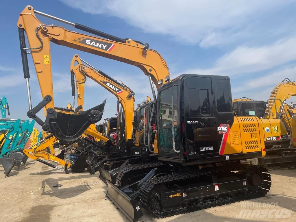 Sany SY75 Crawler excavators