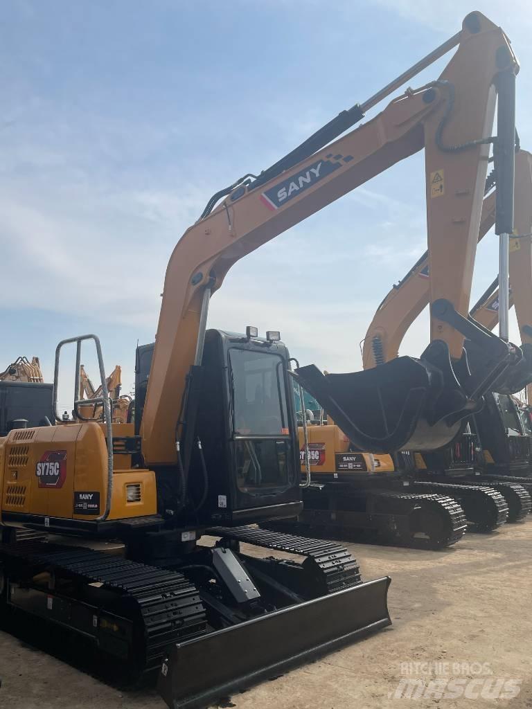 Sany SY75 Crawler excavators