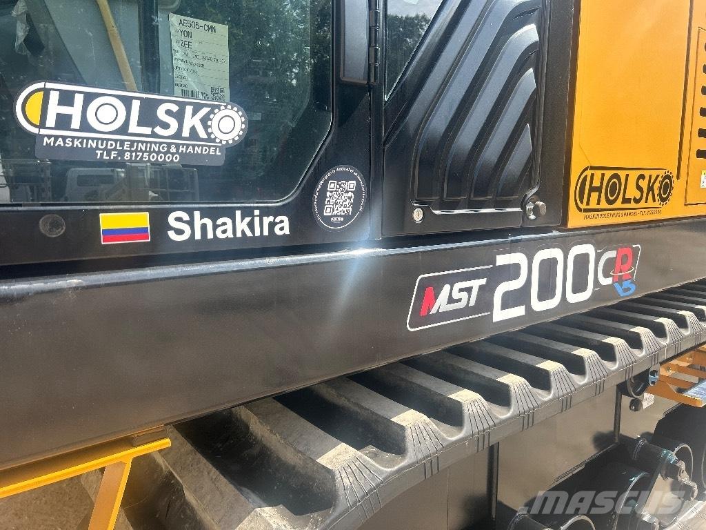 Morooka MST 200 CR Tracked dumpers