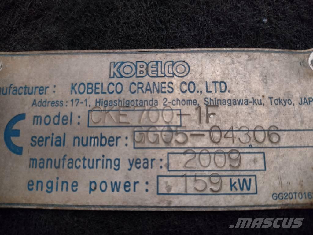 Kobelco CKE700-1F Tracked cranes