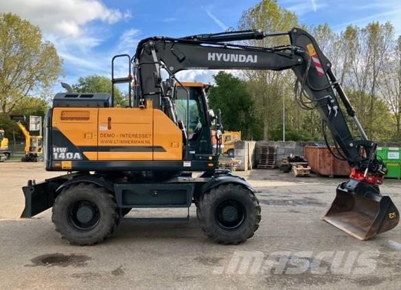 Hyundai HW140A Wheeled excavators