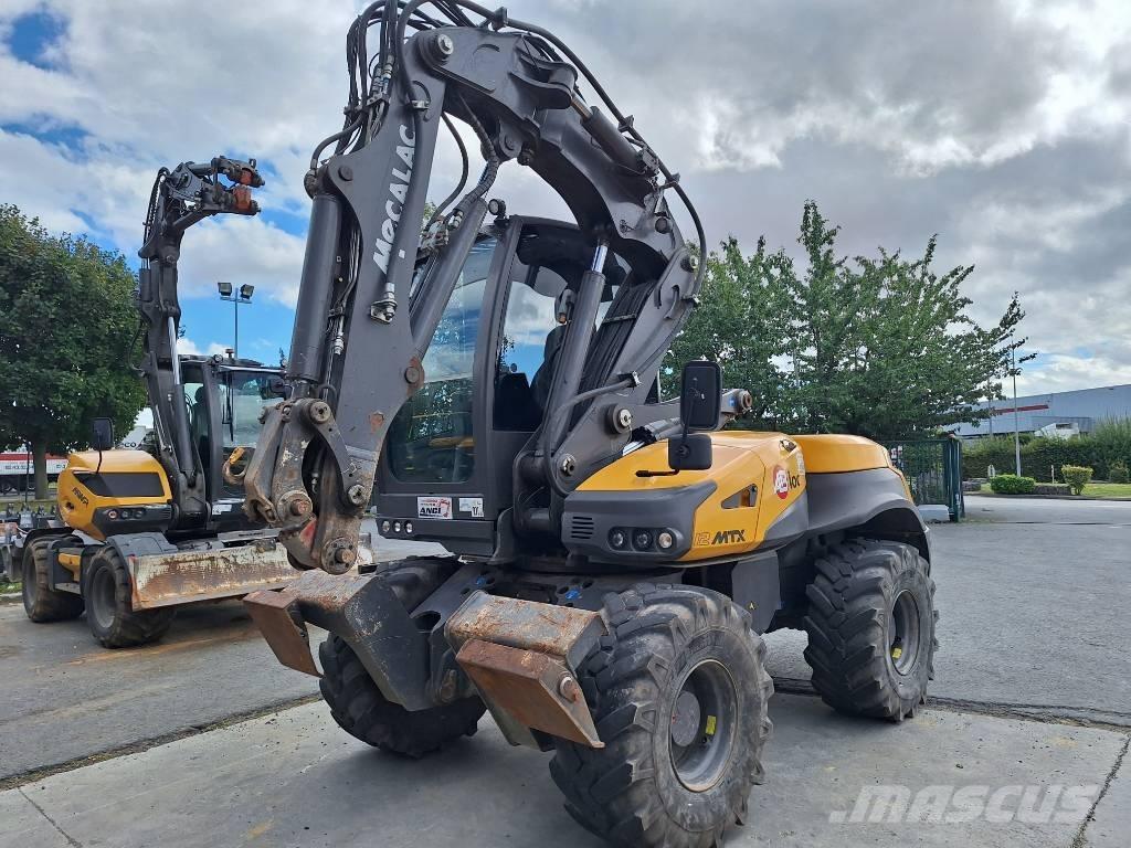 Mecalac 12 MTX Wheeled excavators