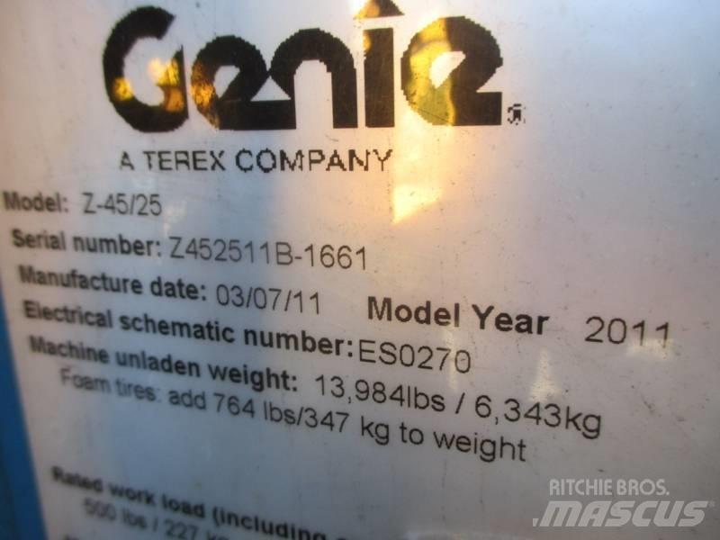Genie Z 45/25 RT Articulated boom lifts
