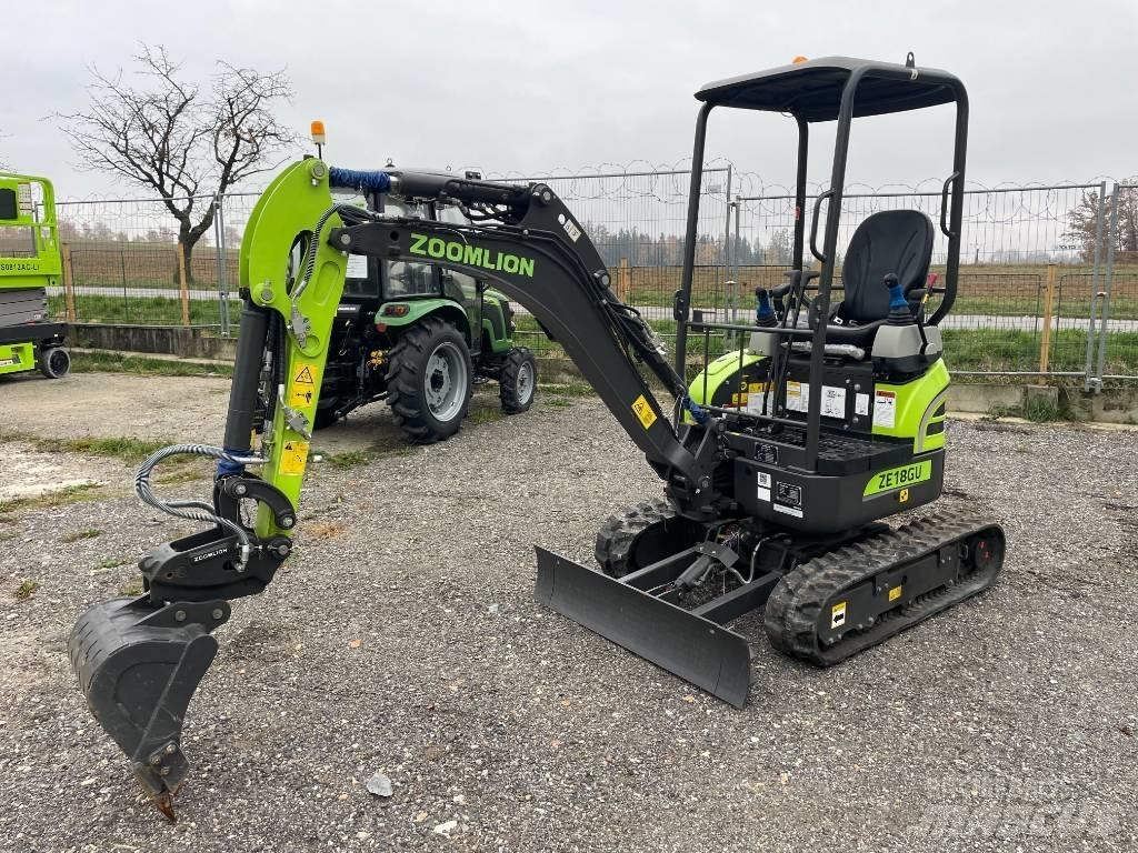Zoomlion ZE18GU Mini excavators < 7t (Mini diggers)