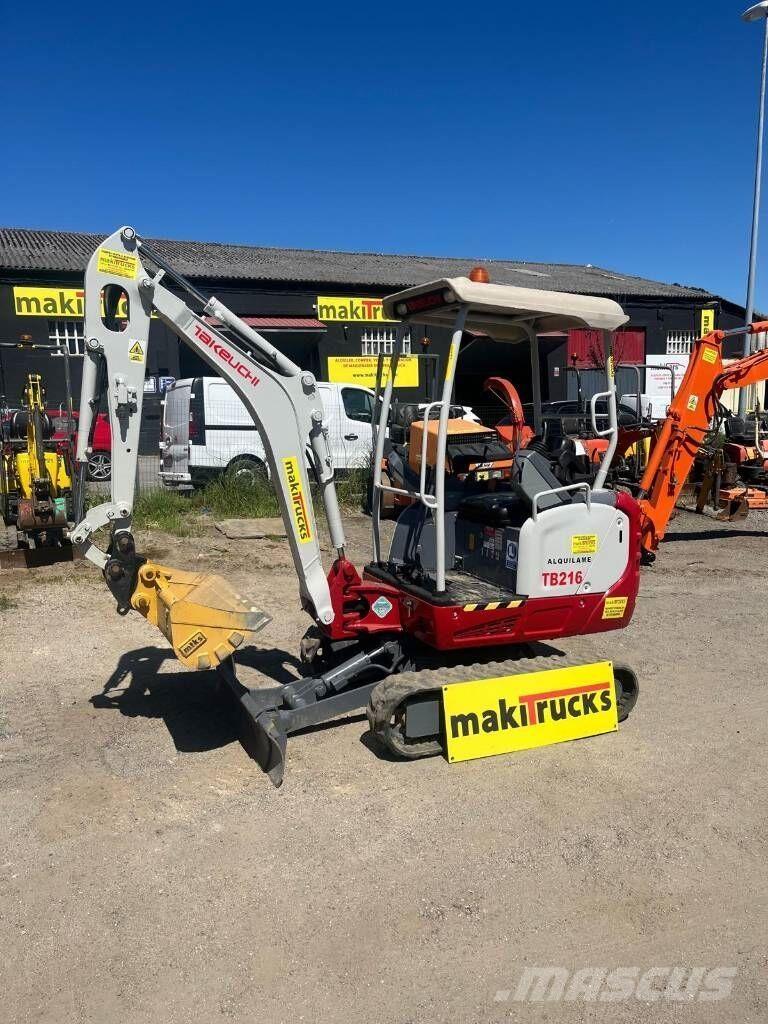 Takeuchi TB216 Mini excavators < 7t (Mini diggers)