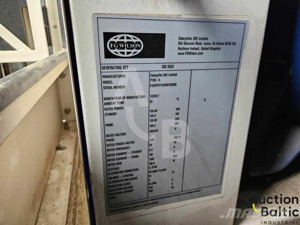 FG Wilson P150-5 Diesel Generators