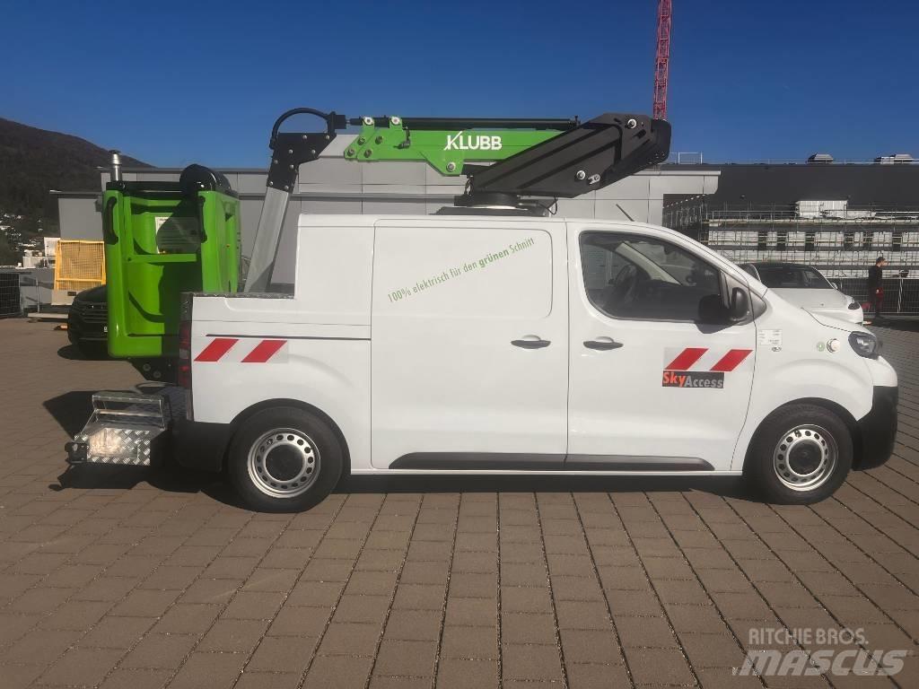 Klubb K20L Truck & Van mounted aerial platforms