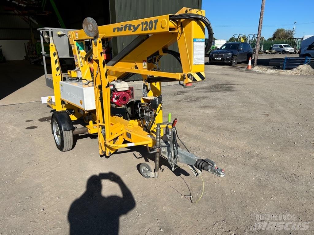 Niftylift 120TPE Trailer mounted aerial platforms