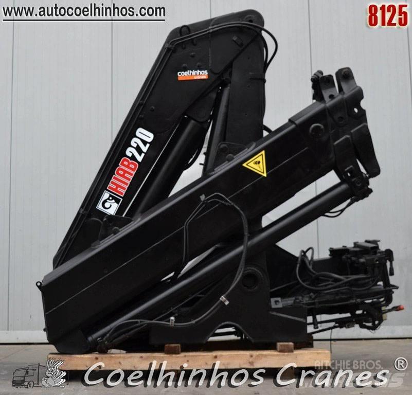 Hiab 220 AW Loader cranes