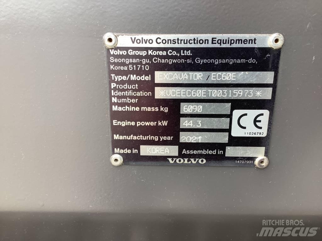 Volvo EC 60 E Crawler excavators