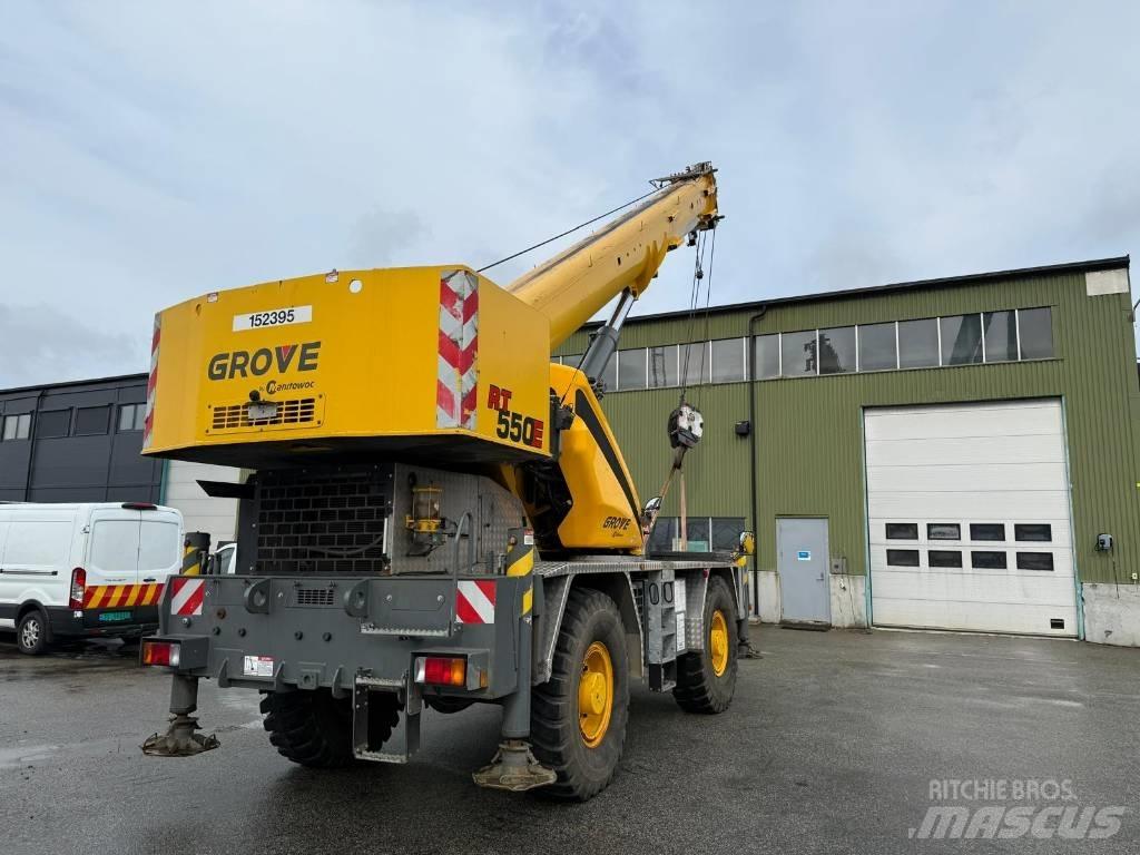 Grove RT 550 E Rough terrain cranes