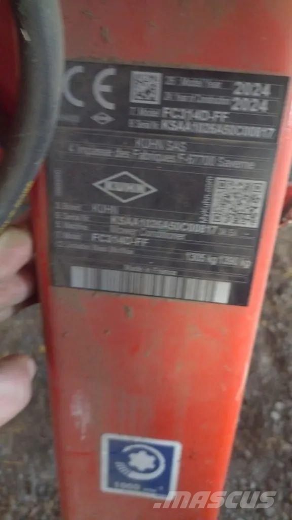 Kuhn FC 314 D FF Mounted and trailed mowers