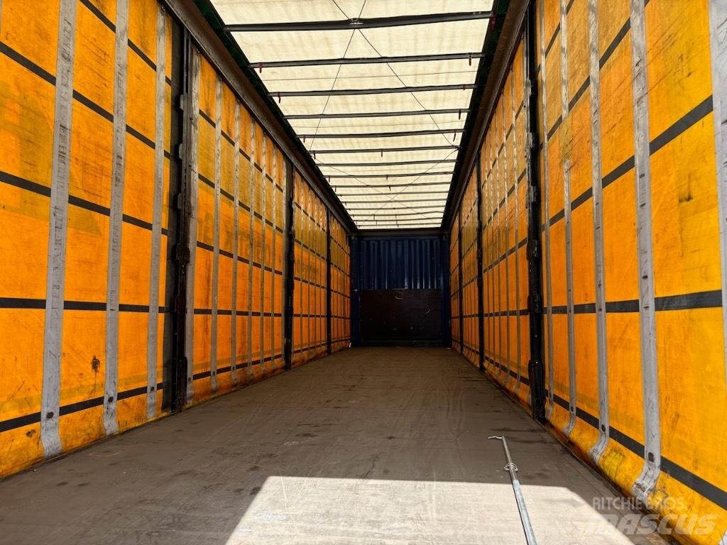 Krone Mega 2achs Curtainsider semi-trailers