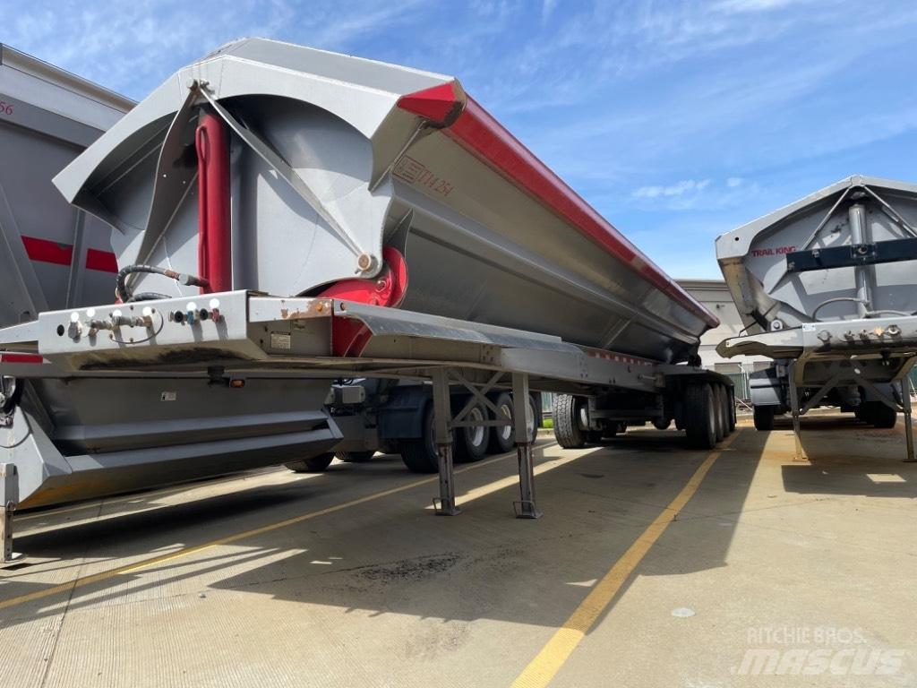  OSW 4 Axle Side Dump Tipper trailers