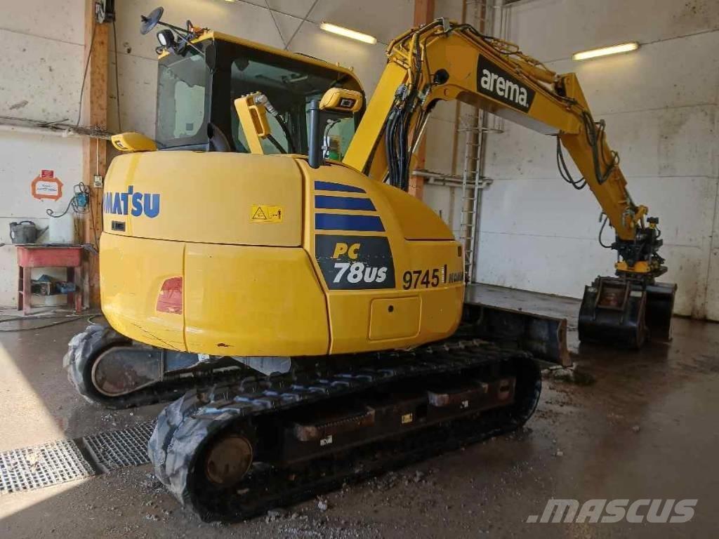 Komatsu PC78US-10 Midi excavators  7t - 12t