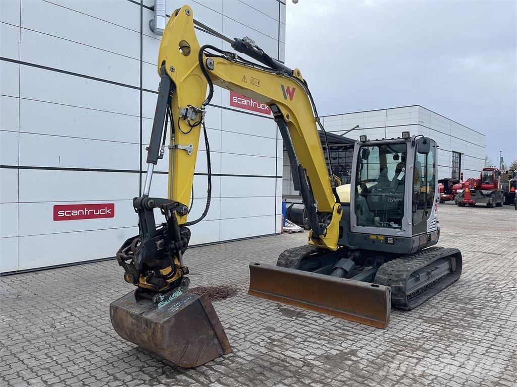 Wacker Neuson EZ80 Wheeled excavators
