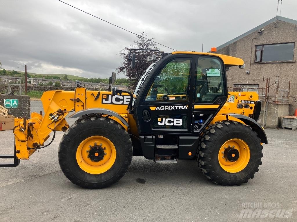 JCB 560-80 Agri Xtra Telehandlers for agriculture