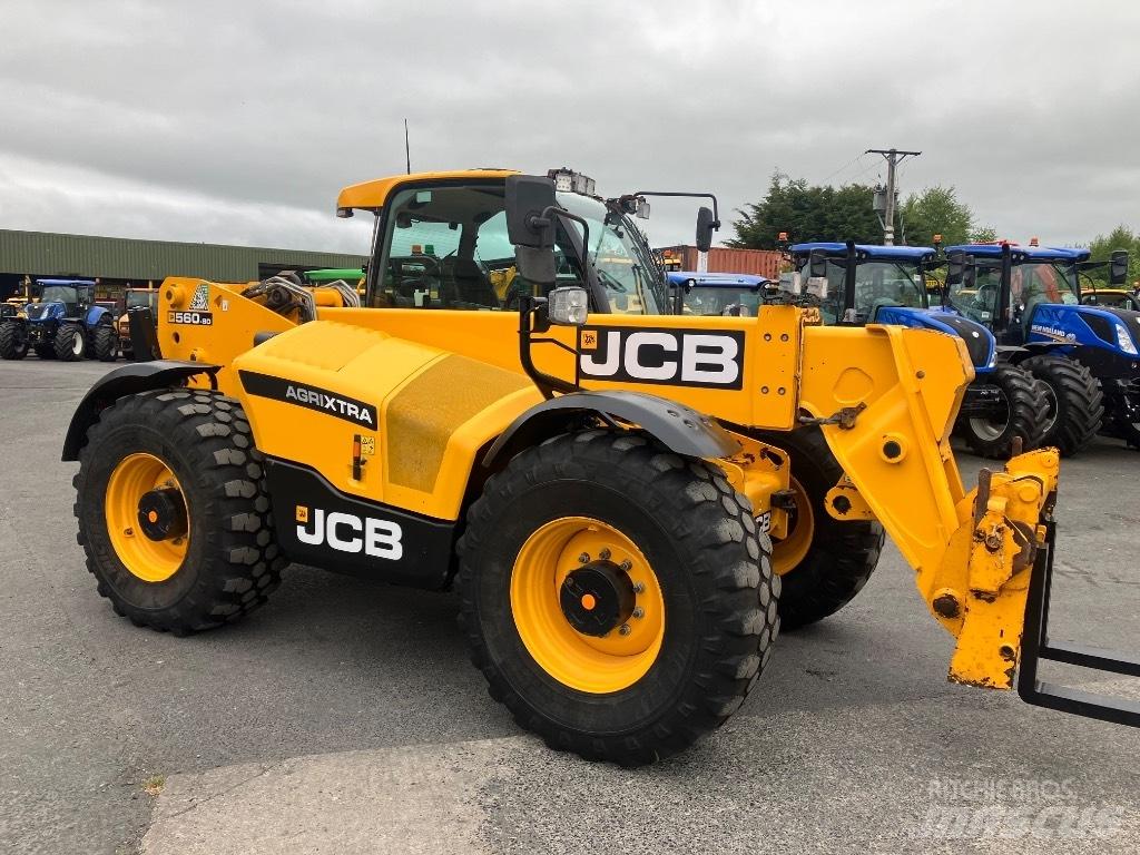 JCB 560-80 Agri Xtra Telehandlers for agriculture