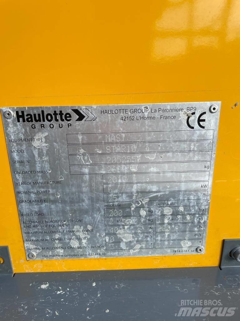 Haulotte Star 10 Vertical mast lifts