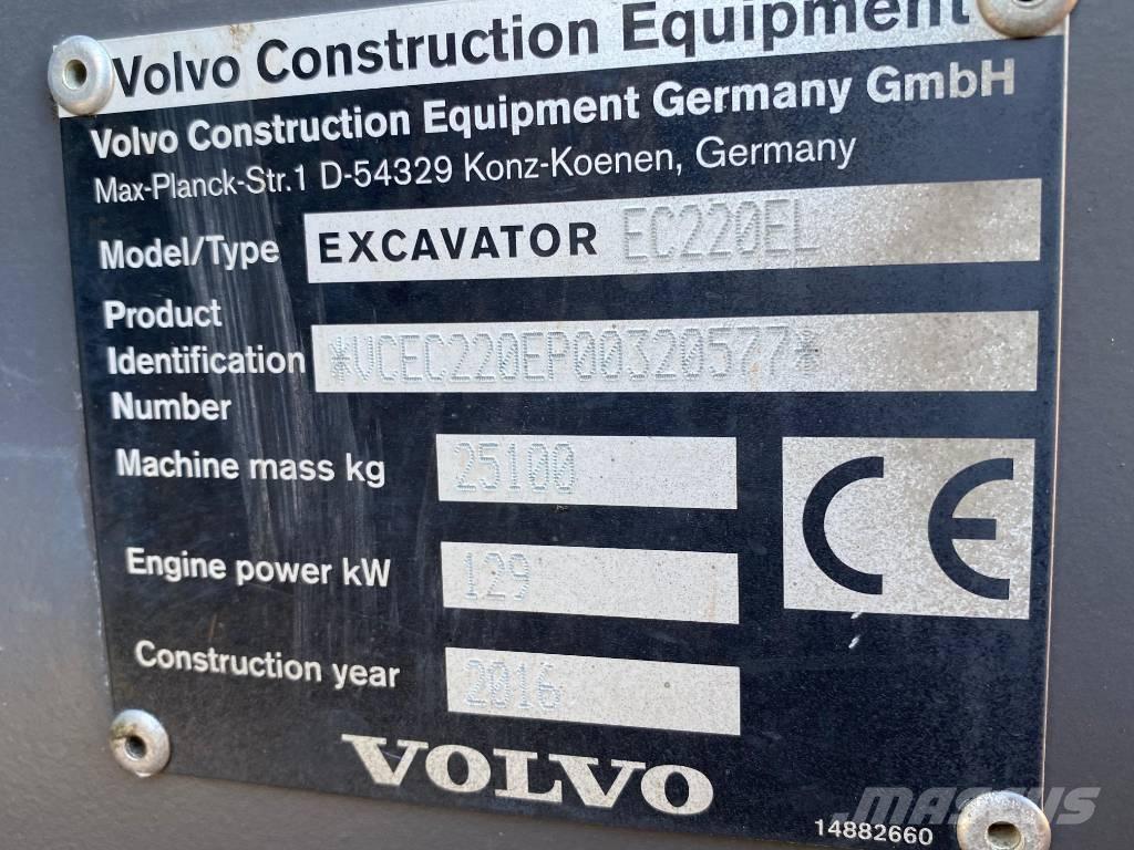 Volvo EC 220 E Crawler excavators