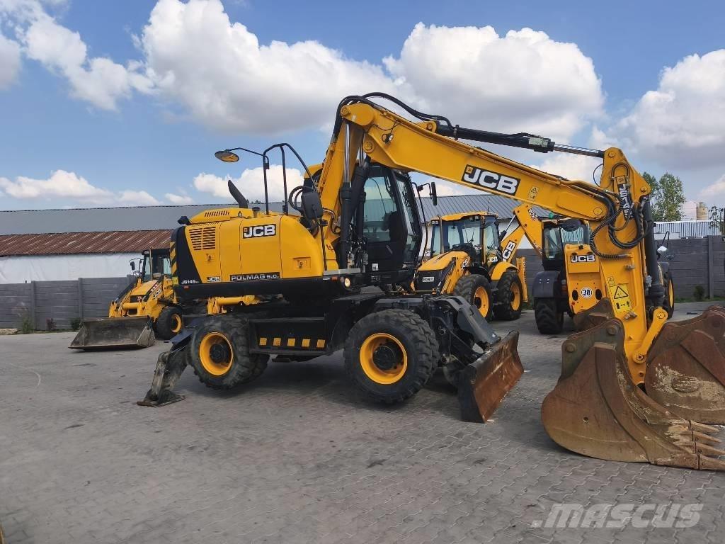JCB JS 145 W Wheeled excavators