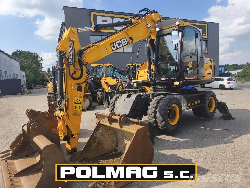 JCB JS 145 W Wheeled excavators