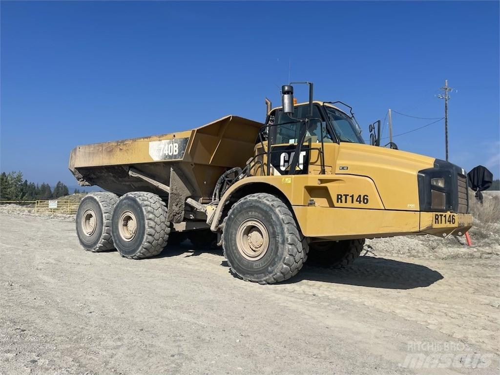 CAT 740B Articulated Dump Trucks (ADTs)