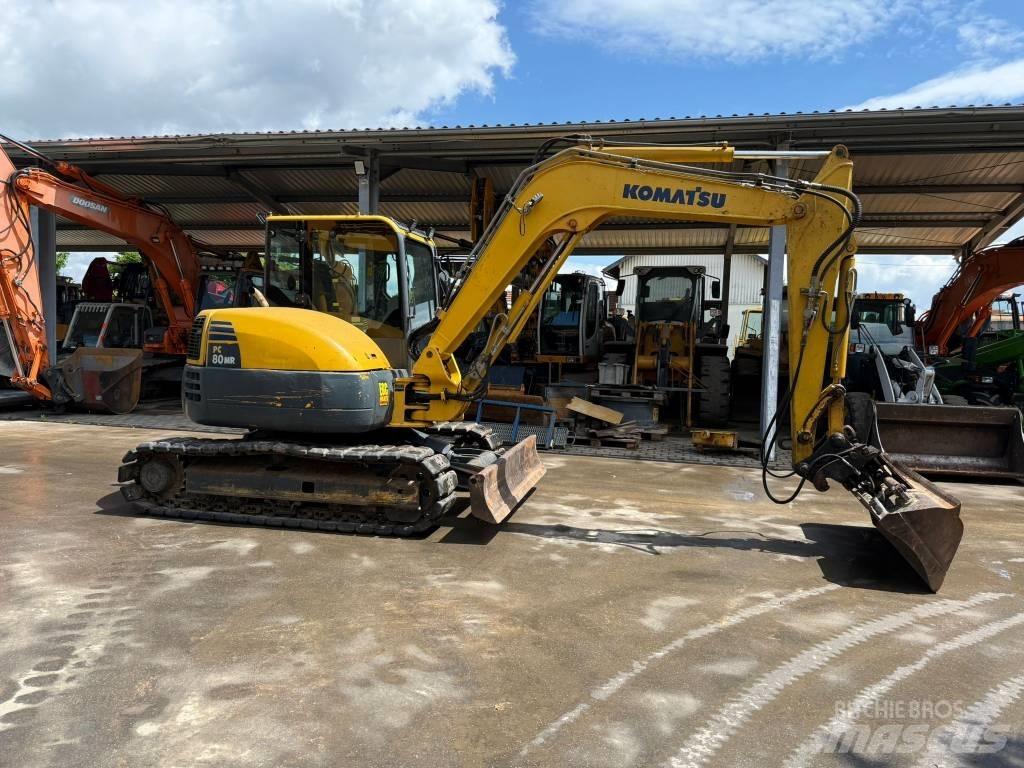 Komatsu PC 80 MR-3 Midi excavators  7t - 12t