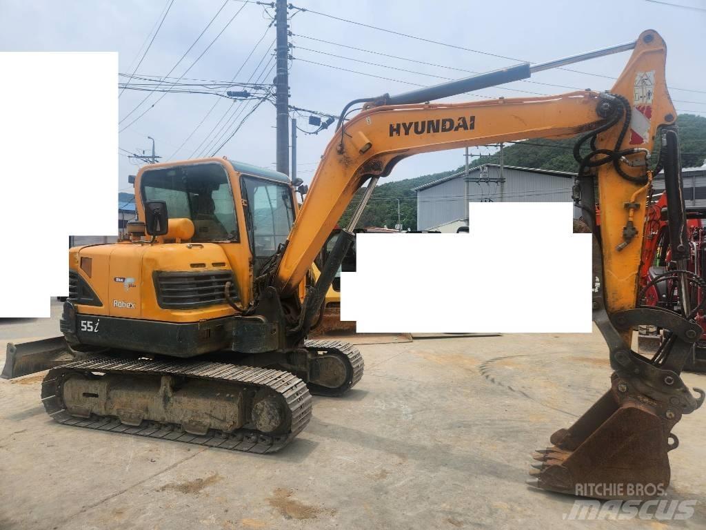Hyundai Robex 55 Mini excavators < 7t (Mini diggers)