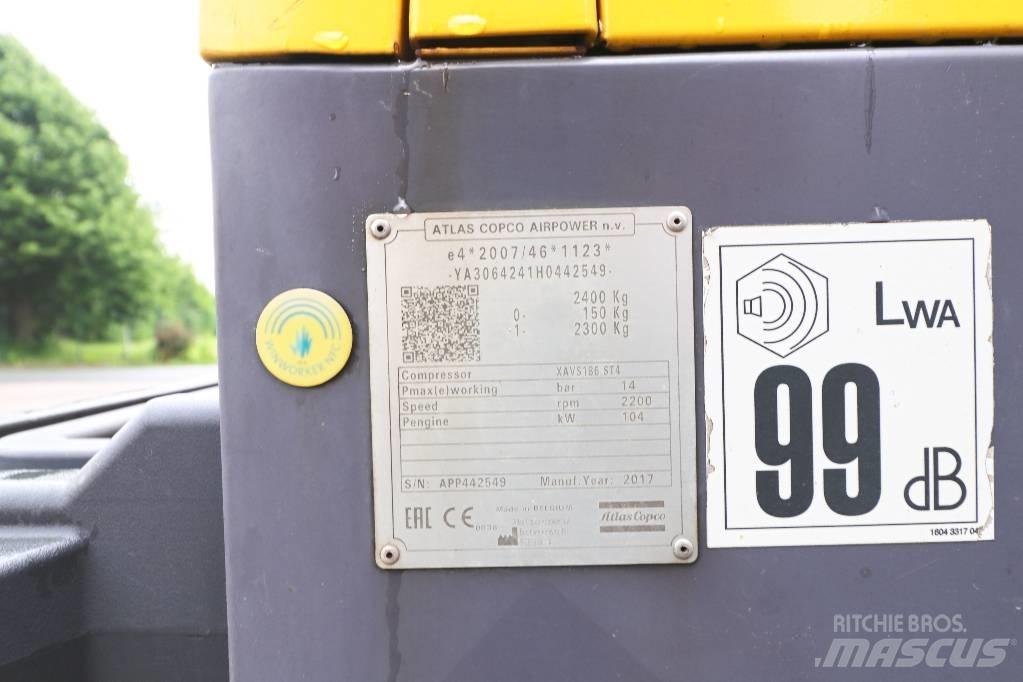 Atlas Copco XAVS 186 Compressors