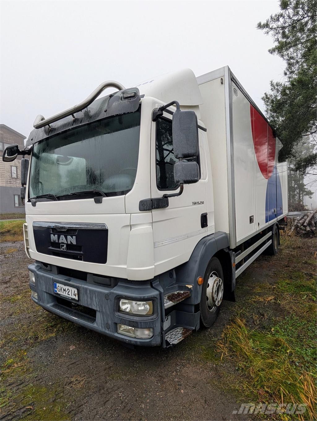 MAN TGM 15.250 Box body trucks
