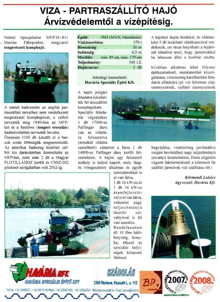 VIZA Hajó Material Handling - Others