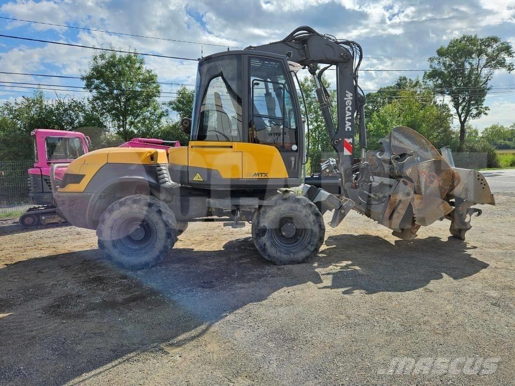 Mecalac 12 MTX Wheeled excavators