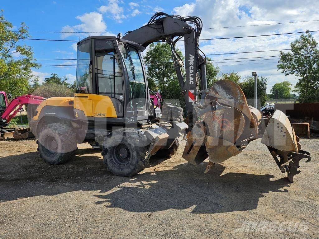 Mecalac 12 MTX Wheeled excavators