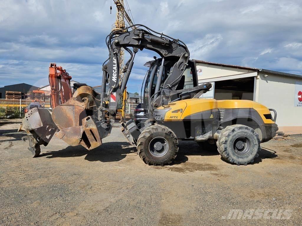 Mecalac 12 MTX Wheeled excavators