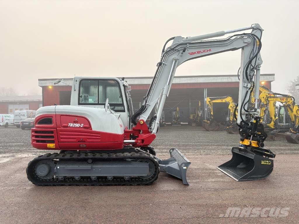 Takeuchi TB290 Midi excavators  7t - 12t