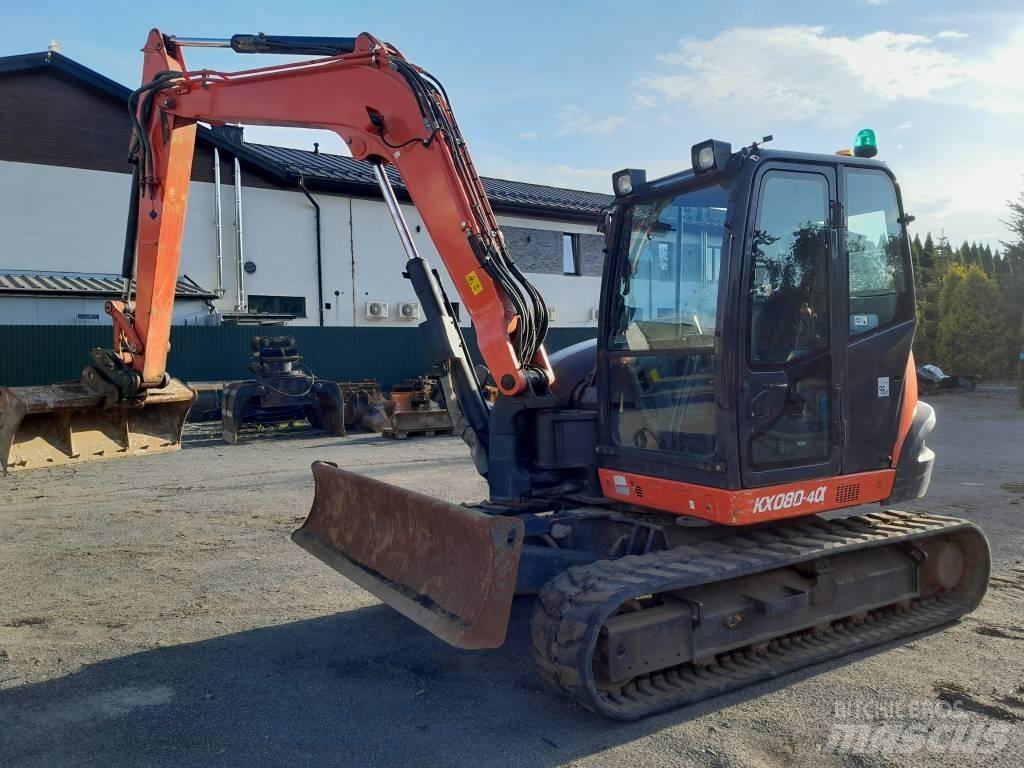 Kubota KX 080-4 Midi excavators  7t - 12t