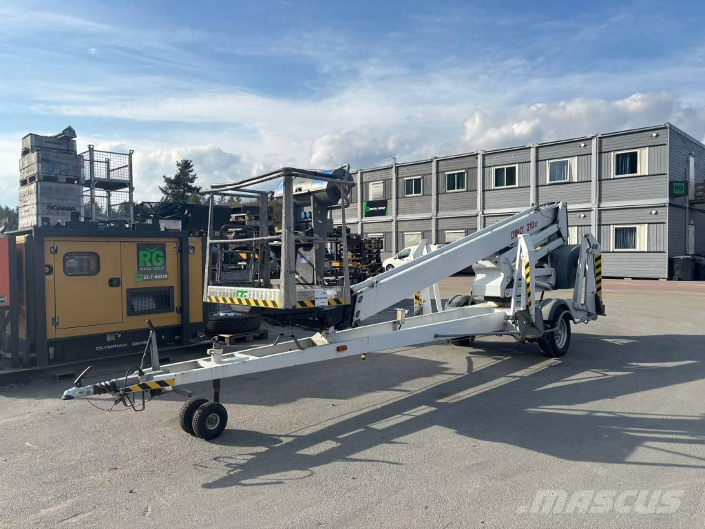 Dino 210 XT Trailer mounted aerial platforms