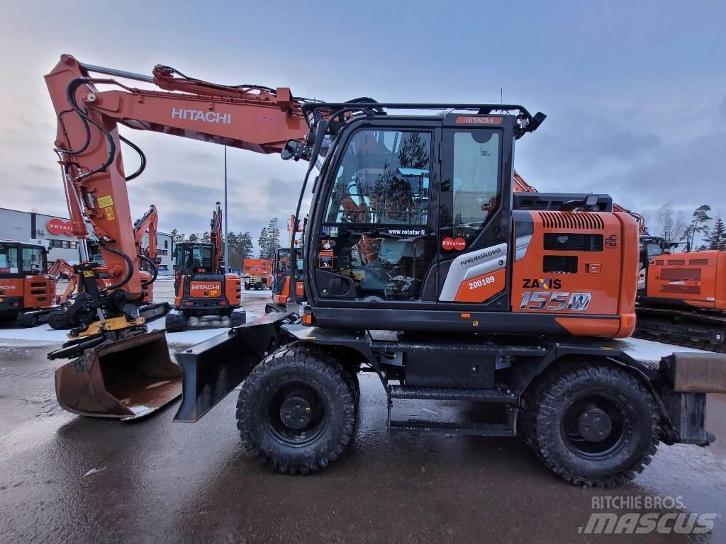 Hitachi ZX155W-7 2P Wheeled excavators