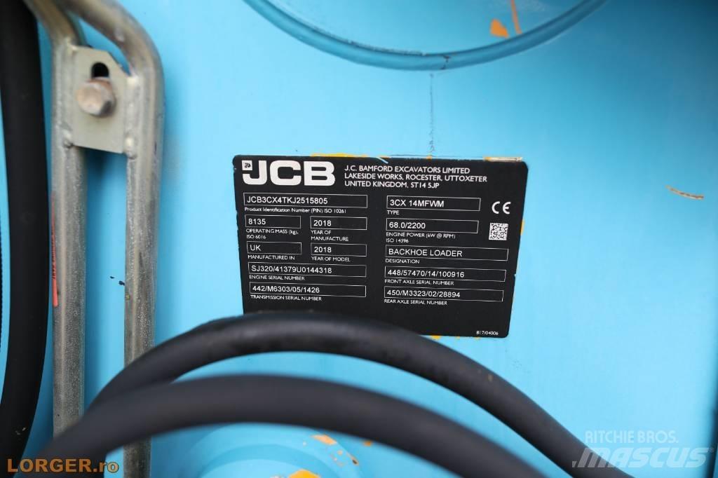 JCB 3 CX 14 Backhoe loaders