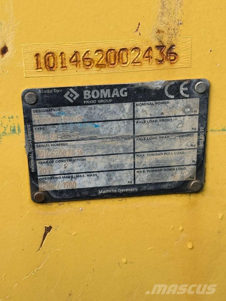 Bomag BW 80 AD-5 Twin drum rollers