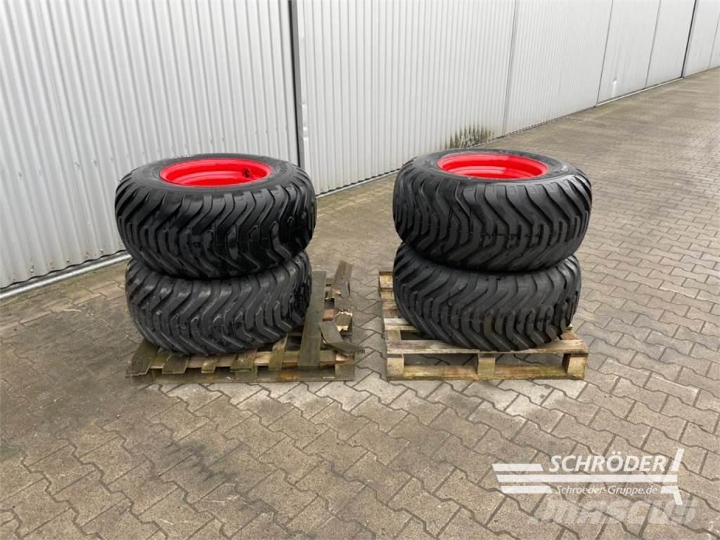  2X 380/55-17 Dual wheels