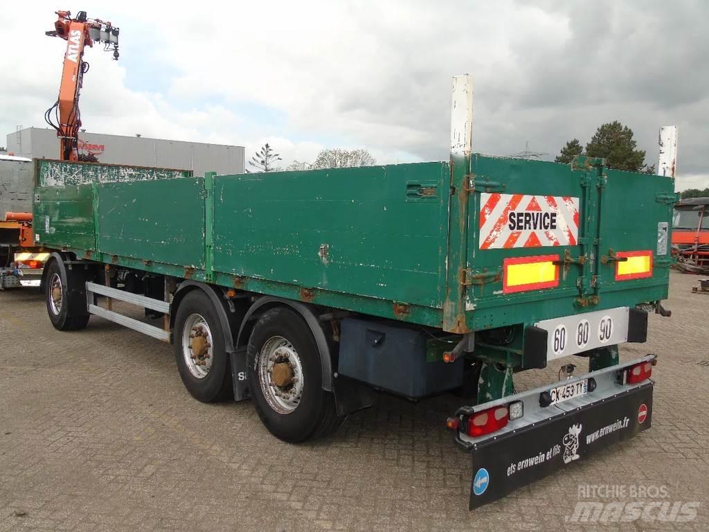 Samro 3x Flatbed/Dropside trailers