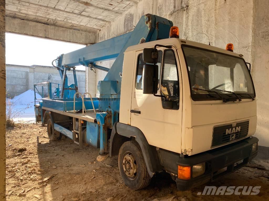 MAN 8.163 Crane trucks