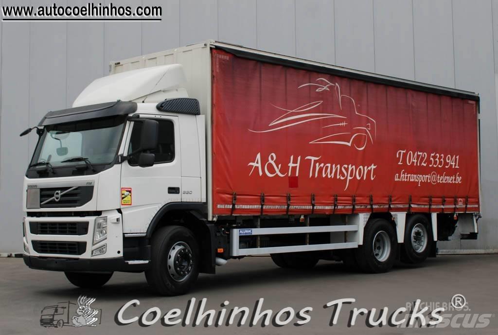 Volvo FM 330 Curtainsider trucks